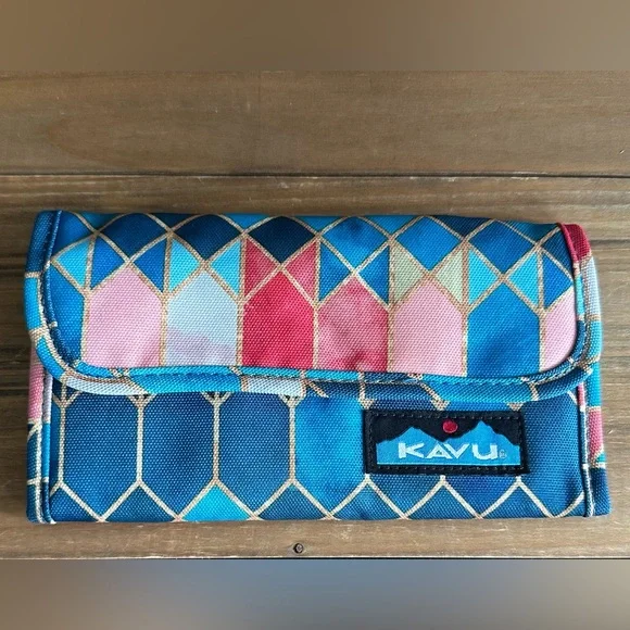 KAVU Stained Glass Rope Sling Crossbody & Wallet - Picture 10 of 14